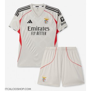 Benfica Seconda Maglia Bambino 2025-26 Manica Corta (+ Pantaloni corti)